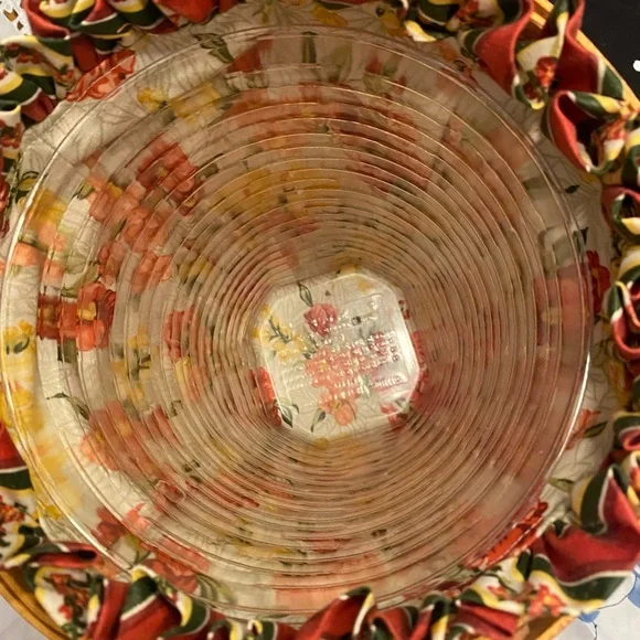 Longaberger 1999 May Series Snapdragon Basket w/ Liner & Tie-On – Complete Set - Picture 5 of 9